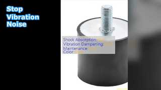 Λαστιχένιες βάσεις σταματούν τον θόρυβο κραδασμών