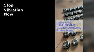 Βάσεις κραδασμών Εύκολη εγκατάσταση