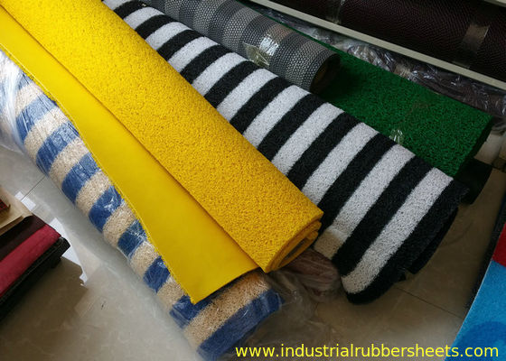 8-15mm Thickness Virgin PVC Coil Mat with Foam Backing for Durable PVC Coil Flooring
