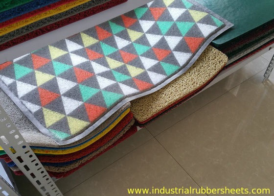 8-15mm Thickness Virgin PVC Coil Mat with Foam Backing for Durable PVC Coil Flooring