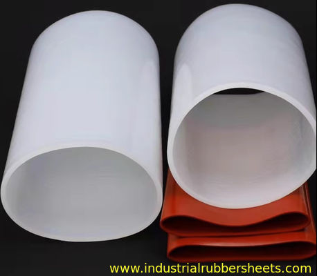 Smooth Surface Silicone Tube Extrusion with Customized Size and Braided Reinforced for Durability