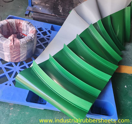 Custom Size Oil Resistant Fire Resistant PVC Conveyor Belt for Food Processing and Logistics