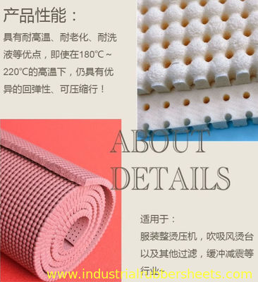 2mm Silicone Rubber Sheet with High Tear Strength 26-42N/mm and Specific Gravity 1.25-1.50g/cm3