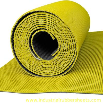 Foam Backing Industrial Rubber Sheet PVC Coil Mat with Virgin PVC Material for Easy Cleaning