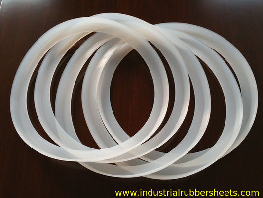 Industrial Grade RoHS Certified Smooth Surface Silicone Rubber Washers and Gaskets