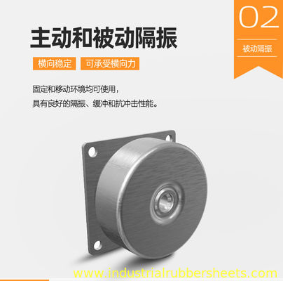 ALJ3000-3004 Rubber Shock Absorber with 55-60 Shore A Hardness and Steel+Rubber Construction for 500-3500HZ Frequency Range