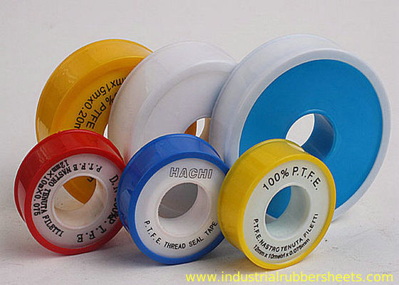 Κρύο - ταινία σφραγίδων νημάτων αντίστασης PTFE για τη χημική βιομηχανία, κίτρινη τεφλόν ταινία