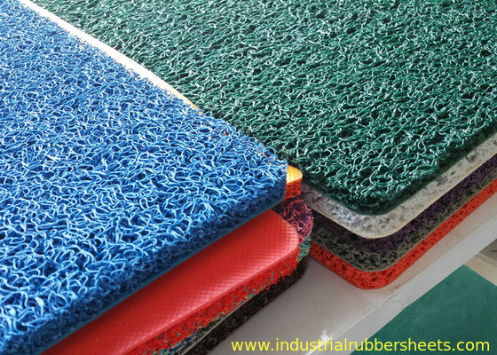 Foam Backing Industrial Rubber Sheet PVC Coil Mat with Virgin PVC Material for Easy Cleaning