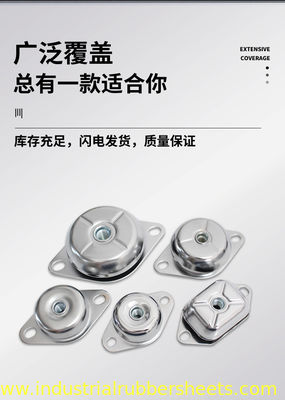 High Hardness Rubber Mounting Feet with Overload Protection for Marine Applications