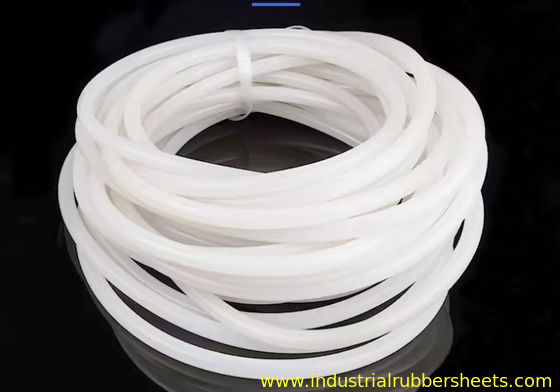 50 Shore A Hardness Silicone Tube Extrusion with High Temperature Resistance and Customizable Size