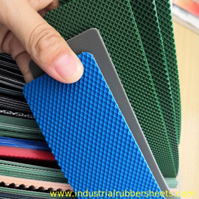 Custom Size Oil Resistant Fire Resistant PVC Conveyor Belt for Food Processing and Logistics