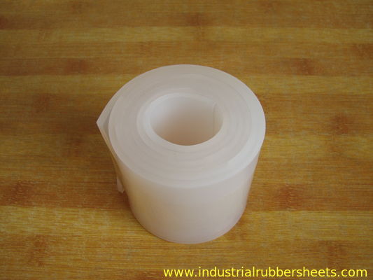 Διαφανές φύλλο από καουτσούκ σιλικόνης τροφίμων με υψηλή αντοχή σε δάκρυα και ομαλή επιφάνεια