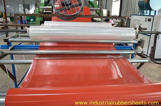 2mm Silicone Rubber Sheet with High Tear Strength 26-42N/mm and Specific Gravity 1.25-1.50g/cm3