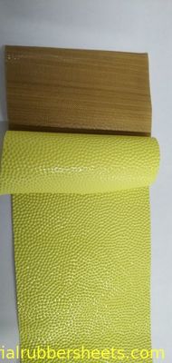 Beige PTFE Coated Fiberglass Fabric with Backing Adhesive and 0.08-0.35mm Thickness for High Temperature Resistance