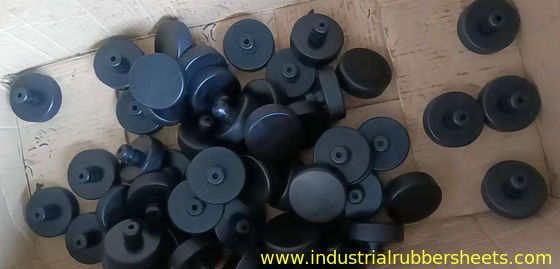 Black Rubber Jack Pad for Car Jack Application with Shock Absorption